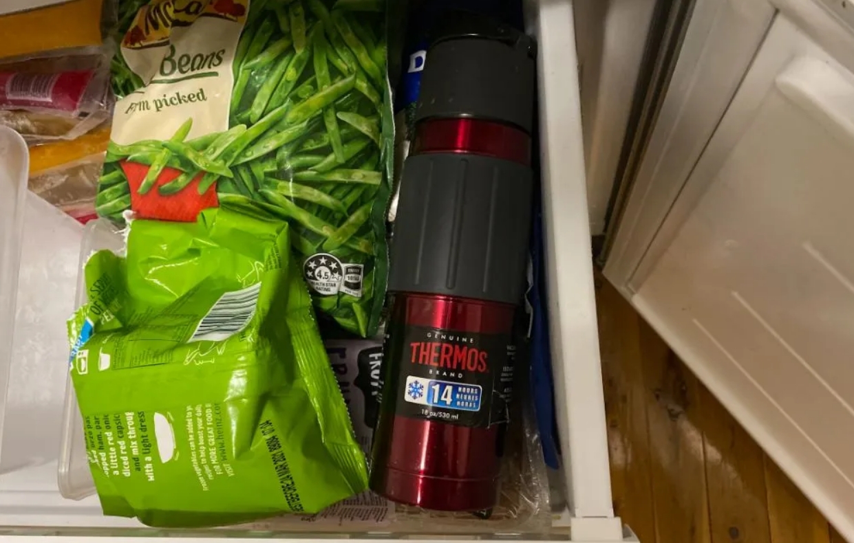 термос в холодильник